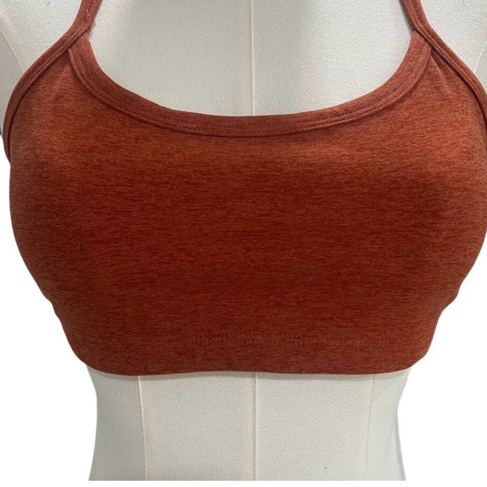 Beyond Yoga Burnt Orange Sports Bra - NWT (Flaws)